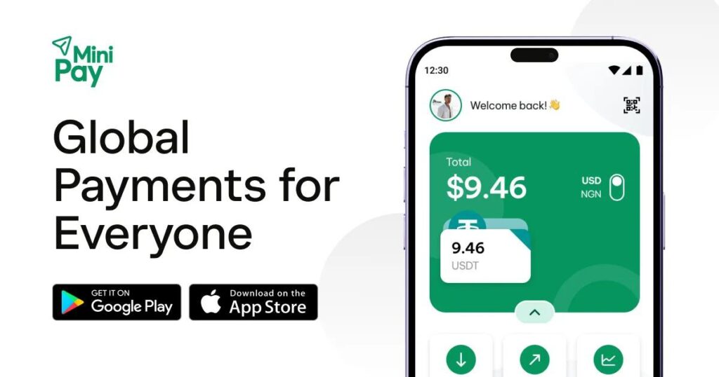 MiniPay App: Instant Transfer, Extremely Low Fee minipay 1